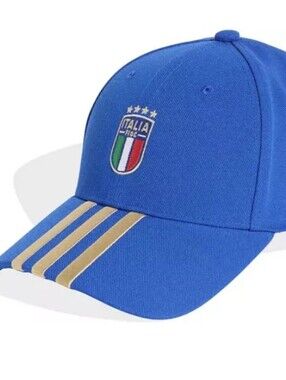 adidas Adult Italy 2026 Team Logo Adjustable Hat